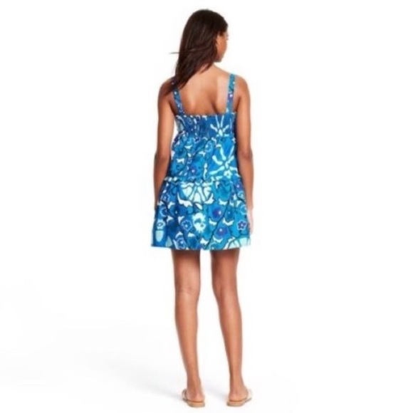 NWT Women Rhode x Target Limited Edition Zinnia Floral Tiered Mini Dress Size 4X - Picture 2 of 15